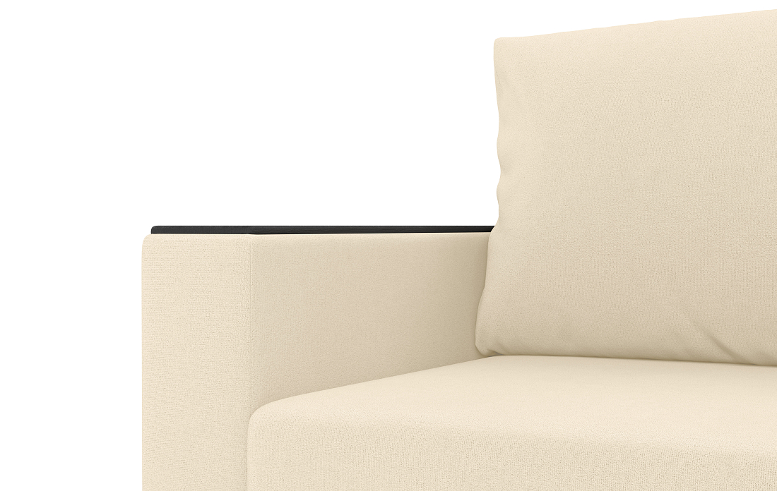 Гермес / Диван - кровать 3-х мест велюр вивальди крем